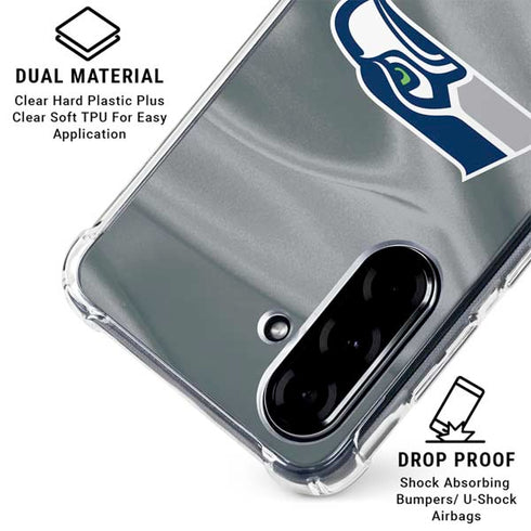NFL Seattle Seahawks Galaxy A36 5G Clear Case