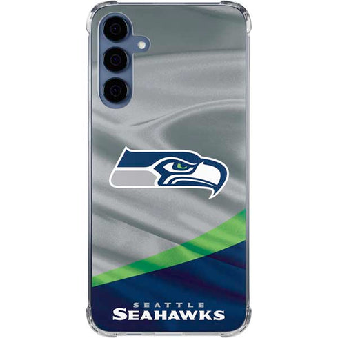 NFL Seattle Seahawks Galaxy A55 5G Clear Case