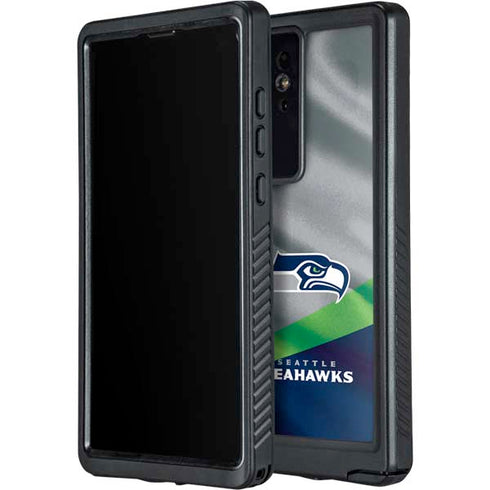 NFL Seattle Seahawks Galaxy S24 Ultra Waterproof Case
