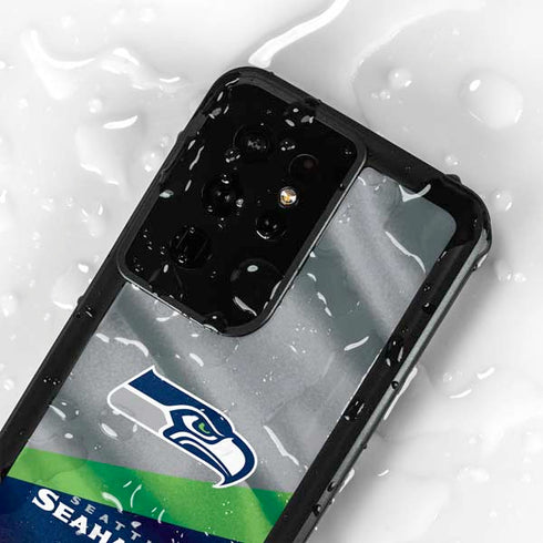 NFL Seattle Seahawks Galaxy S24 Ultra Waterproof Case