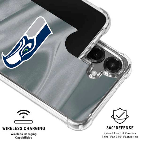 NFL Seattle Seahawks Galaxy S26 Clear Case