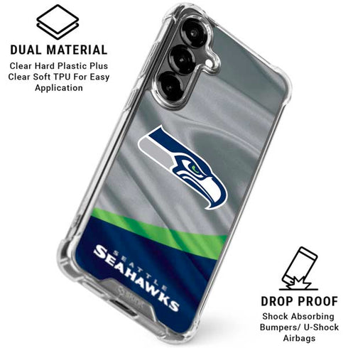 NFL Seattle Seahawks Galaxy S26 Clear Case