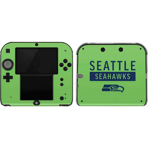 NFL Seattle Seahawks Green Performance Series Nintendo Skins