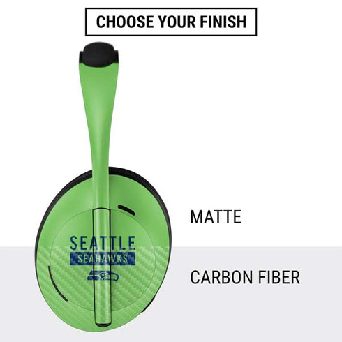 NFL Seattle Seahawks Green Performance Series Bose Noise Cancelling Headphones 700 Skin