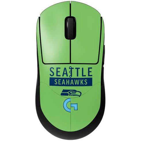 NFL Seattle Seahawks Green Performance Series G Pro Wireless Gaming Mouse Skin