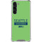NFL Seattle Seahawks Green Performance Series Galaxy S24 FE Clear Case