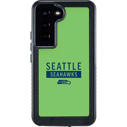 NFL Seattle Seahawks Green Performance Series Galaxy S24 Waterproof Case
