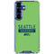 NFL Seattle Seahawks Green Performance Series Galaxy S25 Clear Case