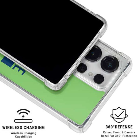 NFL Seattle Seahawks Green Performance Series Galaxy S25 Ultra Clear Case