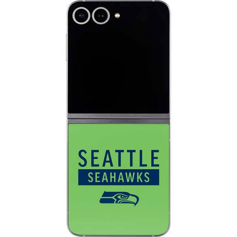 NFL Seattle Seahawks Green Performance Series Galaxy Z Flip6 Skin