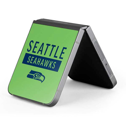 NFL Seattle Seahawks Green Performance Series Galaxy Z Flip6 Skin