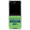 NFL Seattle Seahawks Green Performance Series Galaxy Z Flip6 Clear Case