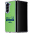 NFL Seattle Seahawks Green Performance Series Galaxy Z Fold5 5G Clear Case