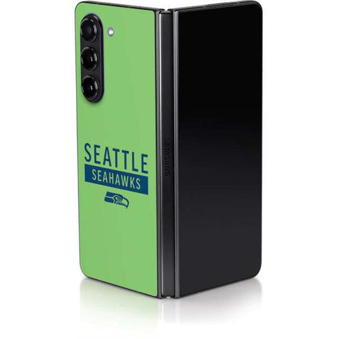 NFL Seattle Seahawks Green Performance Series Galaxy Z Fold5 5G Skin