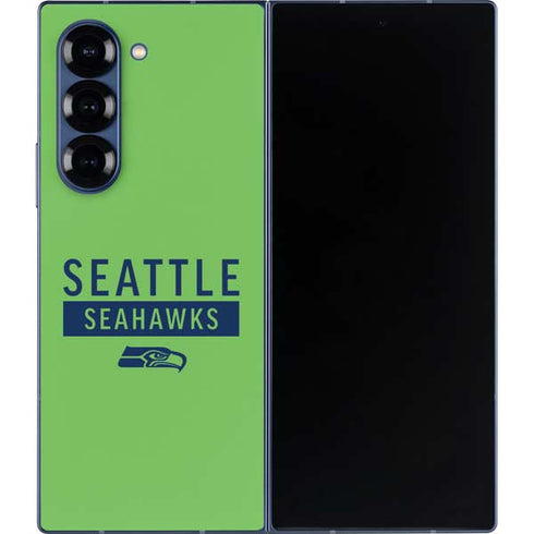 NFL Seattle Seahawks Green Performance Series Galaxy Z Fold6 Skin