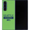 NFL Seattle Seahawks Green Performance Series Galaxy Z Fold6 Skin