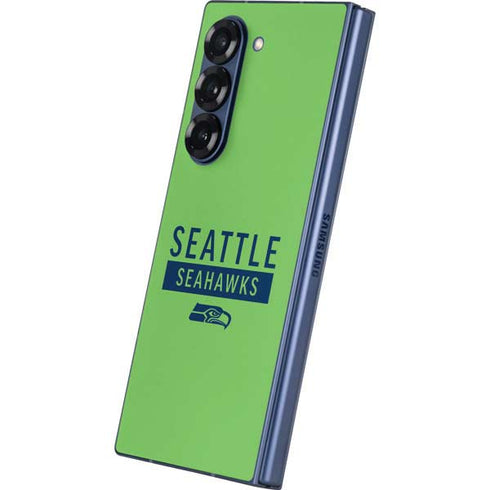 NFL Seattle Seahawks Green Performance Series Galaxy Z Fold6 Skin
