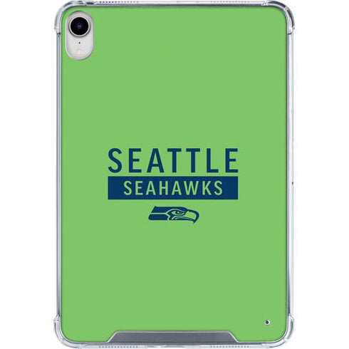 NFL Seattle Seahawks Green Performance Series iPad 11th Gen (2025) Clear Case