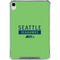 NFL Seattle Seahawks Green Performance Series iPad 11th Gen (2025) Clear Case