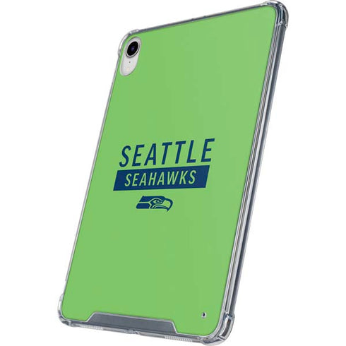 NFL Seattle Seahawks Green Performance Series iPad 11th Gen (2025) Clear Case