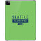 NFL Seattle Seahawks Green Performance Series iPad Pro 11in (2024) Clear Case