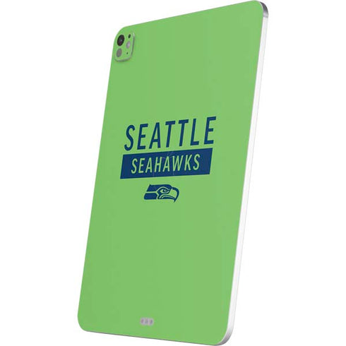 NFL Seattle Seahawks Green Performance Series iPad Pro 13in M4 (2024) Skin