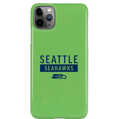 NFL Seattle Seahawks Green Performance Series iPhone Cases