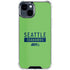 NFL Seattle Seahawks Green Performance Series iPhone 15 Clear Case