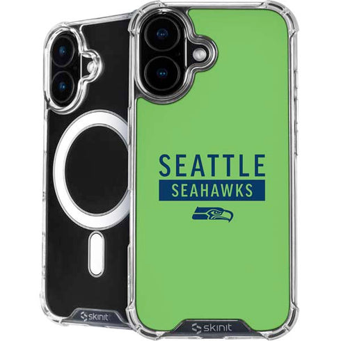 NFL Seattle Seahawks Green Performance Series iPhone 16 MagSafe Case