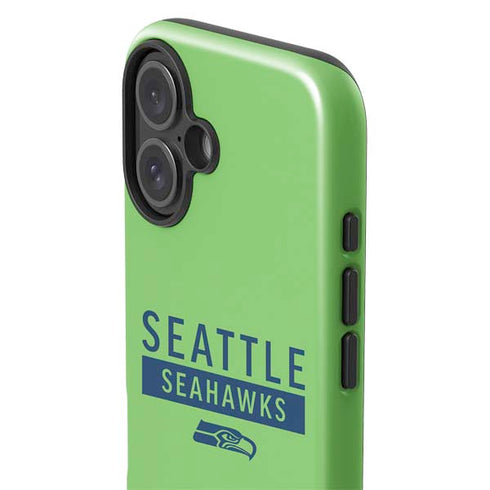 NFL Seattle Seahawks Green Performance Series iPhone 16 Plus Impact Case