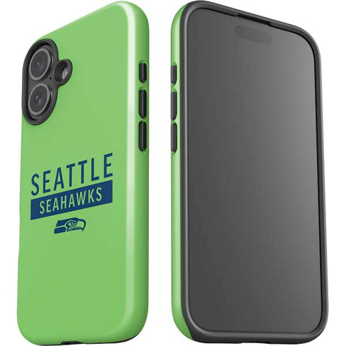 NFL Seattle Seahawks Green Performance Series iPhone 16 Plus Impact Case
