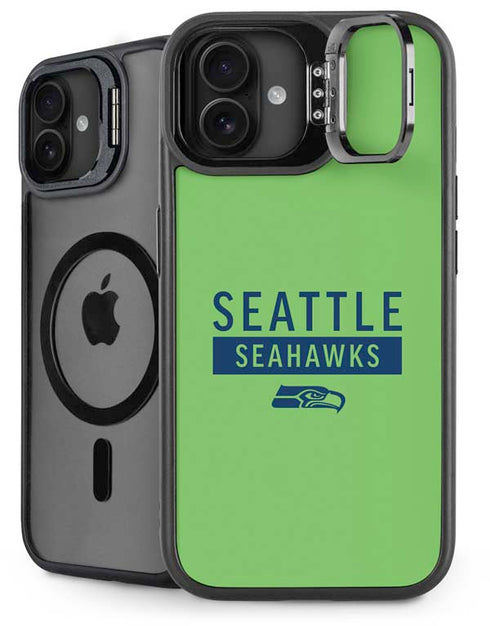 NFL Seattle Seahawks Green Performance Series iPhone 16 Plus Kickstand Case