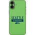 NFL Seattle Seahawks Green Performance Series iPhone 16 Plus Skin