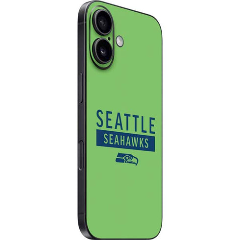NFL Seattle Seahawks Green Performance Series iPhone 16 Skin