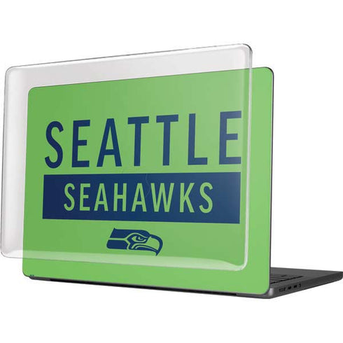 NFL Seattle Seahawks Green Performance Series MacBook Pro 14in (2021-24) Case plus Skin
