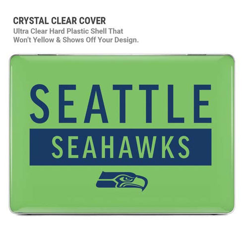 NFL Seattle Seahawks Green Performance Series MacBook Pro 14in (2021-24) Case plus Skin