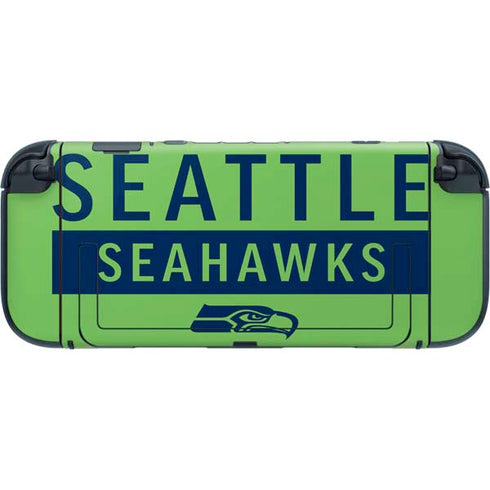 NFL Seattle Seahawks Green Performance Series Nintendo Switch 2 (2025) with Joy-Con Skin