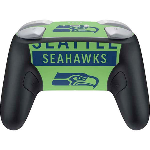 NFL Seattle Seahawks Green Performance Series Nintendo Switch 2 (2025) Pro Controller Skin