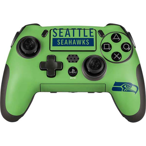 NFL Seattle Seahawks Green Performance Series PlayStation Scuf Vantage 2 Controller Skin