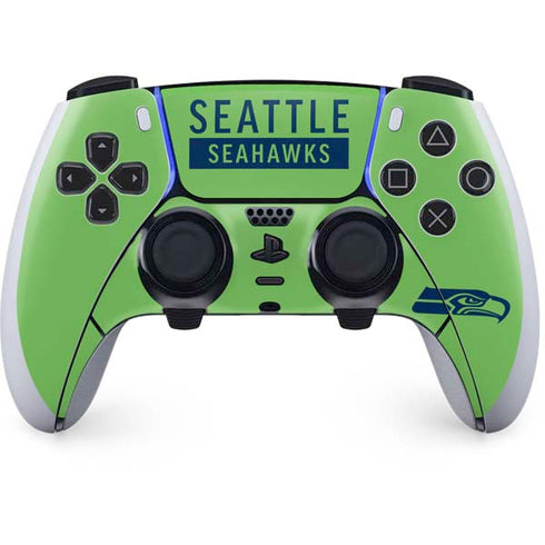 NFL Seattle Seahawks Green Performance Series PlayStation PS5 Skins
