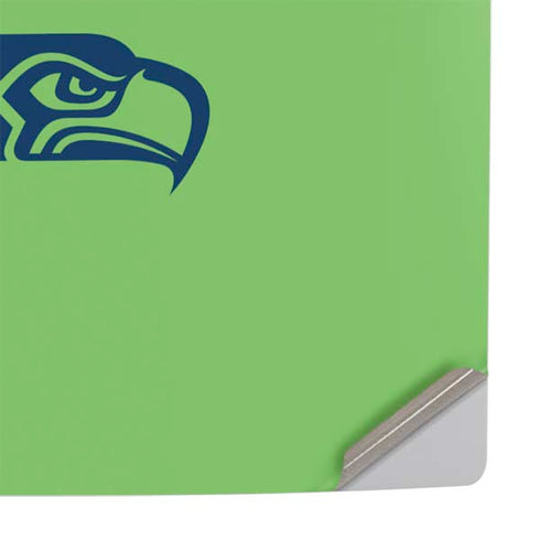 NFL Seattle Seahawks Green Performance Series PS5 Slim Digital Edition Console Skin
