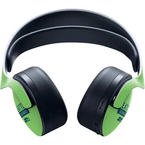 NFL Seattle Seahawks Green Performance Series PULSE 3D Wireless Headset for PS5 Skin