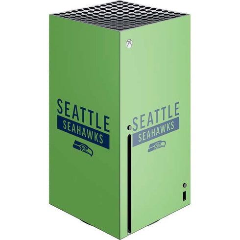 NFL Seattle Seahawks Green Performance Series Xbox Series X Skins