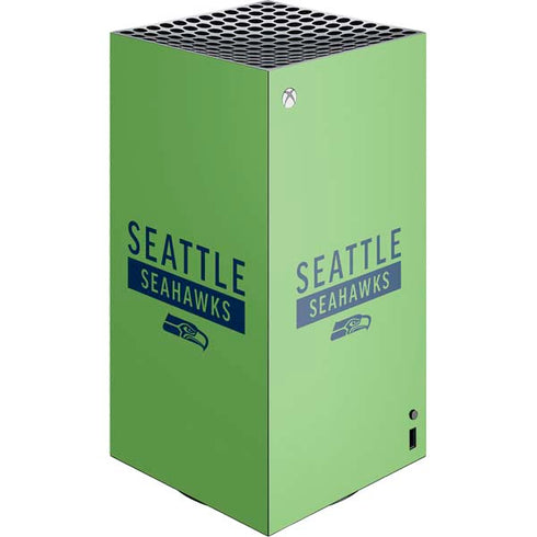 NFL Seattle Seahawks Green Performance Series XBox Series X Digital Edition Console Skin