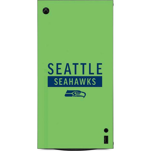 NFL Seattle Seahawks Green Performance Series XBox Series X Digital Edition Console Skin