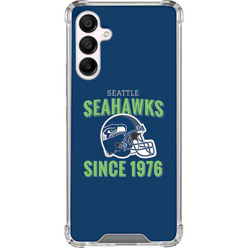 NFL Seattle Seahawks Helmet Galaxy A16 5G Clear Case