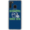 NFL Seattle Seahawks Helmet Galaxy A21 Clear Case