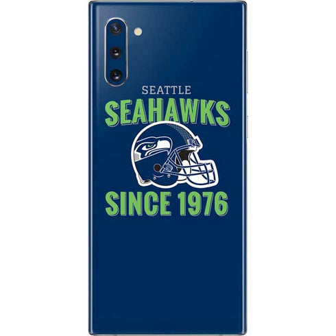 NFL Seattle Seahawks Helmet Galaxy Note 10 Skin