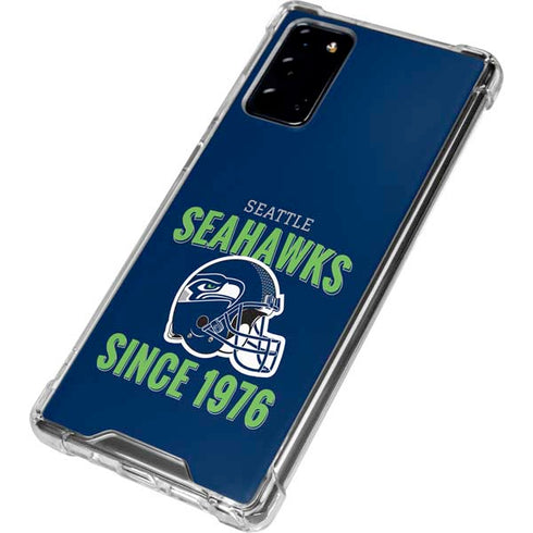 NFL Seattle Seahawks Helmet Galaxy Note20 5G Clear Case