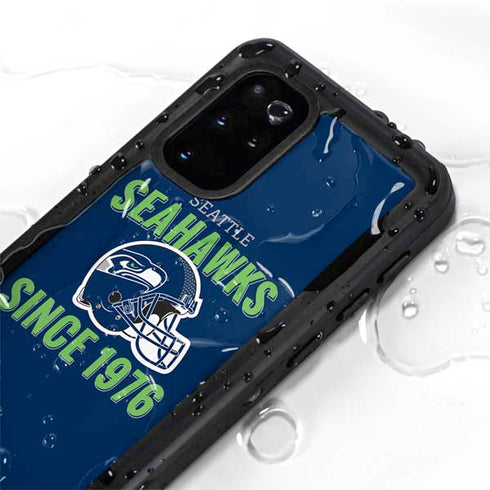 NFL Seattle Seahawks Helmet Galaxy S20 Plus Waterproof Case